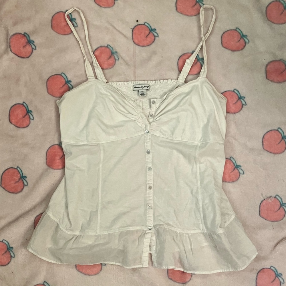 White American Eagle tank top